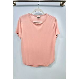 EUC a new day pink scoop neck knit top M